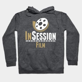 InSession Film Gold and White Logo Hoodie